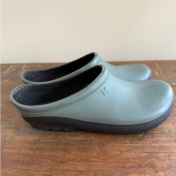 Sloggers Premium Garden Shoes/Clogs SZ 8 Green Made in USA - Picture 4 of 7